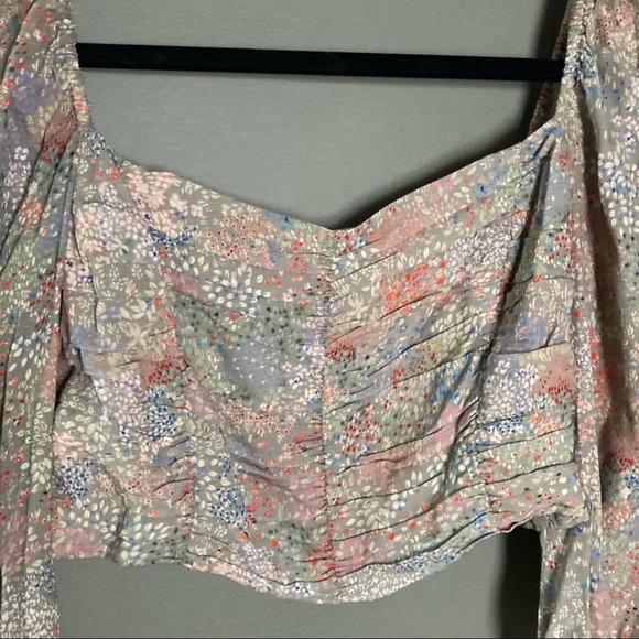 Wilfred Aritzia blouse top medium Lolita prairie babydoll poet NEW - Picture 8 of 11